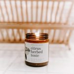 CitrusHerbedTonic 9ozCandle BTB 032